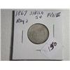Image 1 : 1867 SHIELD NICKEL