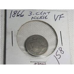 1866 3 CENT NICKEL