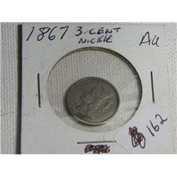 1867 3 CENT NICKEL