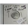 Image 1 : 1835 HALF DIME