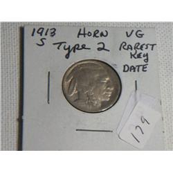 1913-S BUFFALO NICKEL