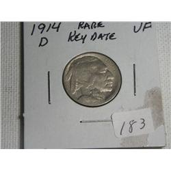 1914-D BUFFALO NICKEL