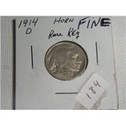 1914-D BUFFALO NICKEL