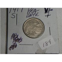 1917-S BUFFALO NICKEL