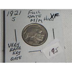 1921-S BUFFALO NICKEL