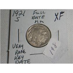 1921-S BUFFALO NICKEL