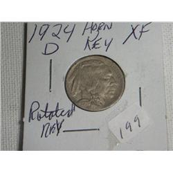 1924-DBUFFALO NICKEL