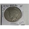 Image 1 : 1934-S PEACE DOLLAR