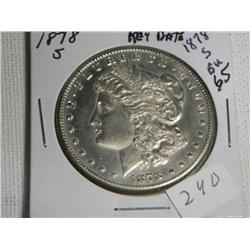 1878-S MORGAN DOLLAR