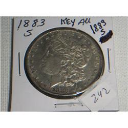 1883-S MORGAN DOLLAR