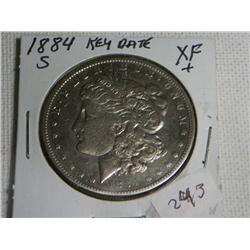 1884-S MORGAN DOLLAR