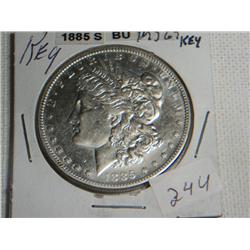 1885-S MORGAN DOLLAR