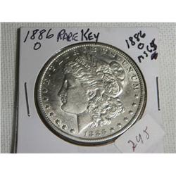 1886-D MORGAN DOLLAR