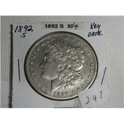 1892-S MORGAN DOLLAR