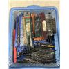 Image 4 : 2 TRAYS OF ASSORTED DRILL BITS, SHAPING BITS AND MORE