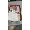 Image 1 : TRAY OF ALUMINUM POCKET LEVELS AND SHOP PENCILS