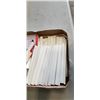 Image 2 : TRAY OF ALUMINUM POCKET LEVELS AND SHOP PENCILS