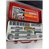 Image 2 : STANLEY TOOLS BOX W/ TOOLS AND RATCHET SOCKET SET