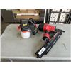 Image 1 : FRAMING NAILER AND ELECTRIC SPRAY GUN. WORKING