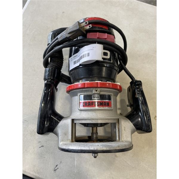 CRAFTSMAN CORDED ROUTER. WORKING. MODEL 315.17431