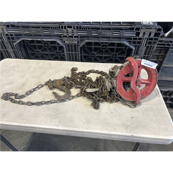 HOIST BLOCK AND TACKEL - UP TO 4000LBS