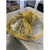 Image 3 : APPROX 75 FOOT HEAVY DUTY LIGHTED YELLOW EXTENSION CORD. 12AWG/3C