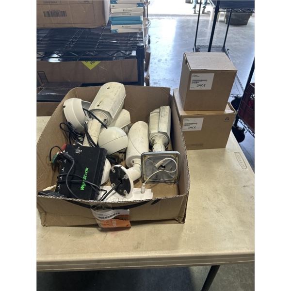ASSORTED IP CAMERAS AND SECURITY CAMERAS