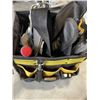 Image 2 : DEWALT TOOL TOTE WITH ASSORTED HANDTOOLS