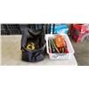 Image 1 : TRAY OF ASSORTED HANDTOOLS AND DEWALT TOOL BAG WITH CONTENTS