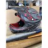 Image 4 : ASSORTED SPORTS EQUIPMENT INCLUDING FULL FACE HELMET