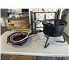 Image 1 : 2 CAST IRON PROPANE COOKERS