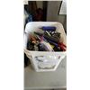 Image 2 : 2 CRATES AND BUCKET OF ASSORTED TOOLS, HARDWARE, ETC