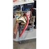 Image 4 : 2 CRATES AND BUCKET OF ASSORTED TOOLS, HARDWARE, ETC