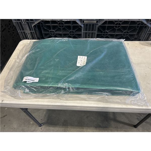 NEW 36 X 20 GREEN TARP, NO GROMMETS