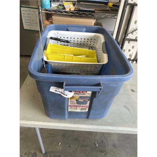 FISH TAPE, DRAIN SNAKE, AND ASSORTED PLUMPING & HAND TOOLS