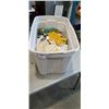 Image 1 : BIN OF ASSORTED NEW WORK GLOVES