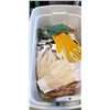 Image 2 : BIN OF ASSORTED NEW WORK GLOVES