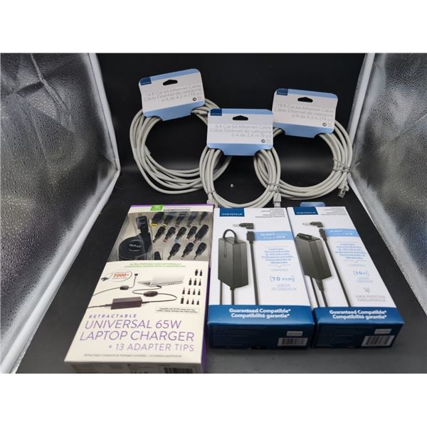 NEW UNIVERSAL LAPTOP CHARGER AND ELECTRONIC ACCESSORIES