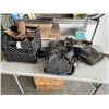 Image 1 : CRATE OF ASSORTED TOOL BELTS