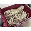 Image 2 : CRATE OF ASSORTED POLY ROPE