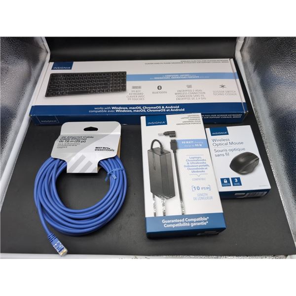 NEW UNIVERSAL LAPTOP CHARGER AND ELECTRONIC ACCESSORIES