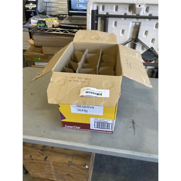 12 CANS OF BEAR SPRAY, EXP 2029/30