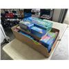 Image 2 : TRAY OF BETTER BOAT ITEMS INCLUDING TRAILER HITCH BALL MOUNT, TRANSOM SAVER, BILGE PUMP HOSE KIT, BU