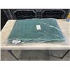 Image 1 : NEW 36 X 20 GREEN TARP, NO GROMMETS