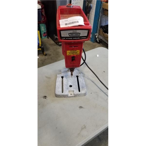 CRAFTSMAN VARIABLE SPEED DRILL PRESS