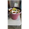 Image 3 : LOT OF ASSORTED PLANTER POTS