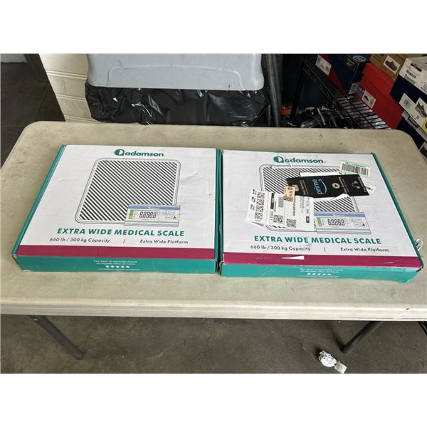 2 ADAMSON EXTRA WIDE MEDICAL SCALE