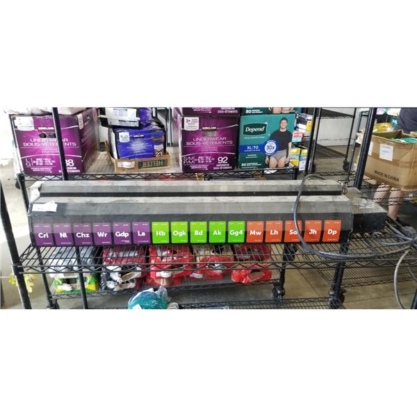 2 BULB HALOGEN GROW LIGHT W/ BALAST - WORKING