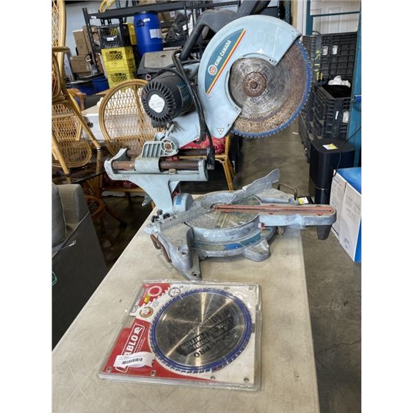 KING CANADA CHOP SAW WORKING, AND NEW DIABLO BLADE
