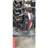 Image 3 : MERCURY 9.9HP OUTBOARD MOTOR WITH GAS TANK, NO HOSE, STARTED UP, MAY NEED SERVICE